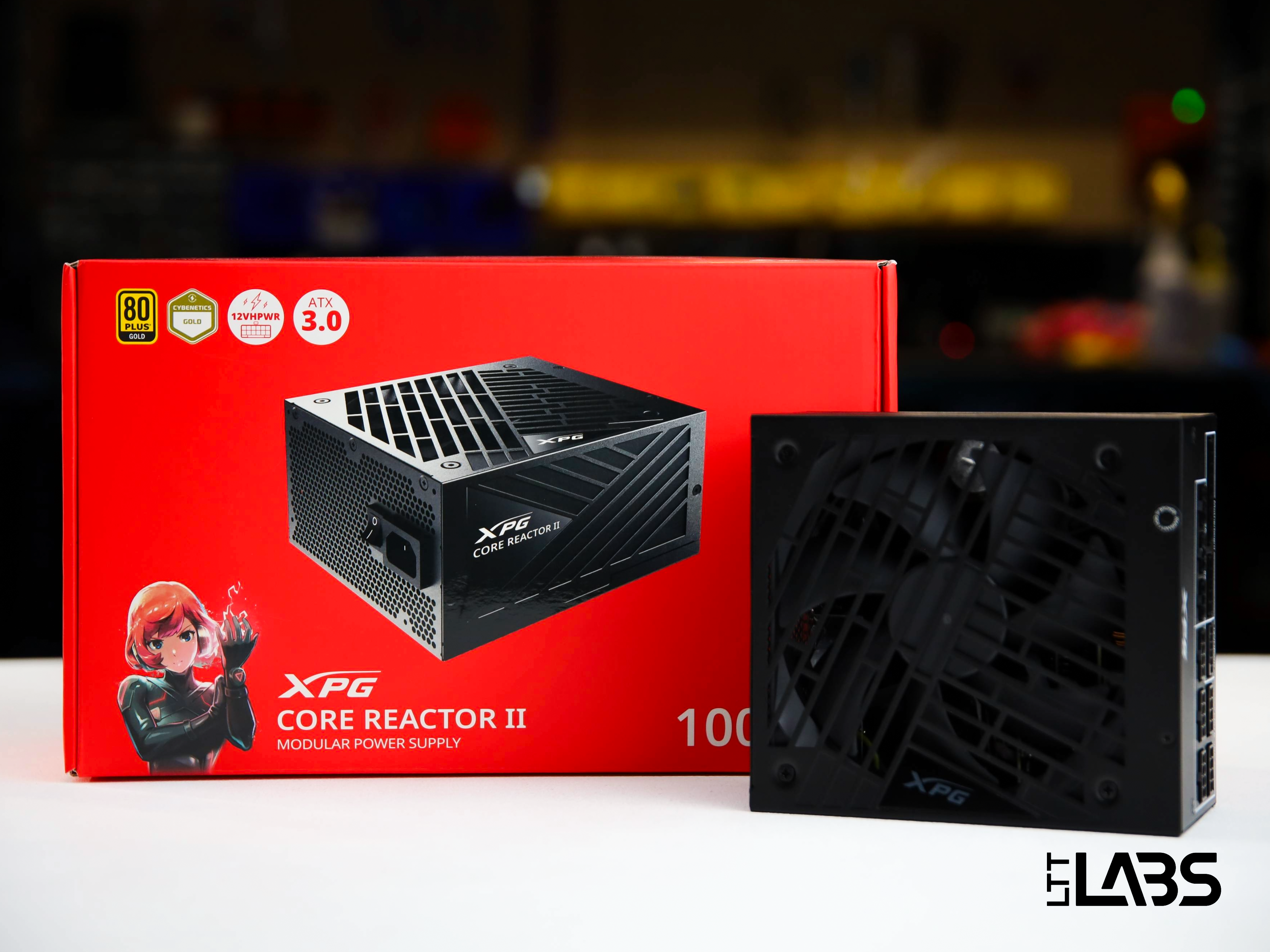 「かわいい～！」 1000W II REACTOR CORE XPG GOLD Labs LTT | 電源ユニット